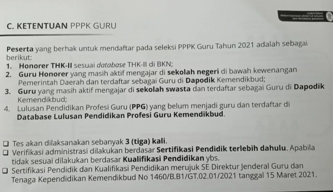 1.085 Formasi PPPK Guru di Siak, Pelamar Silakan Koordinasi ke Kemendikbud