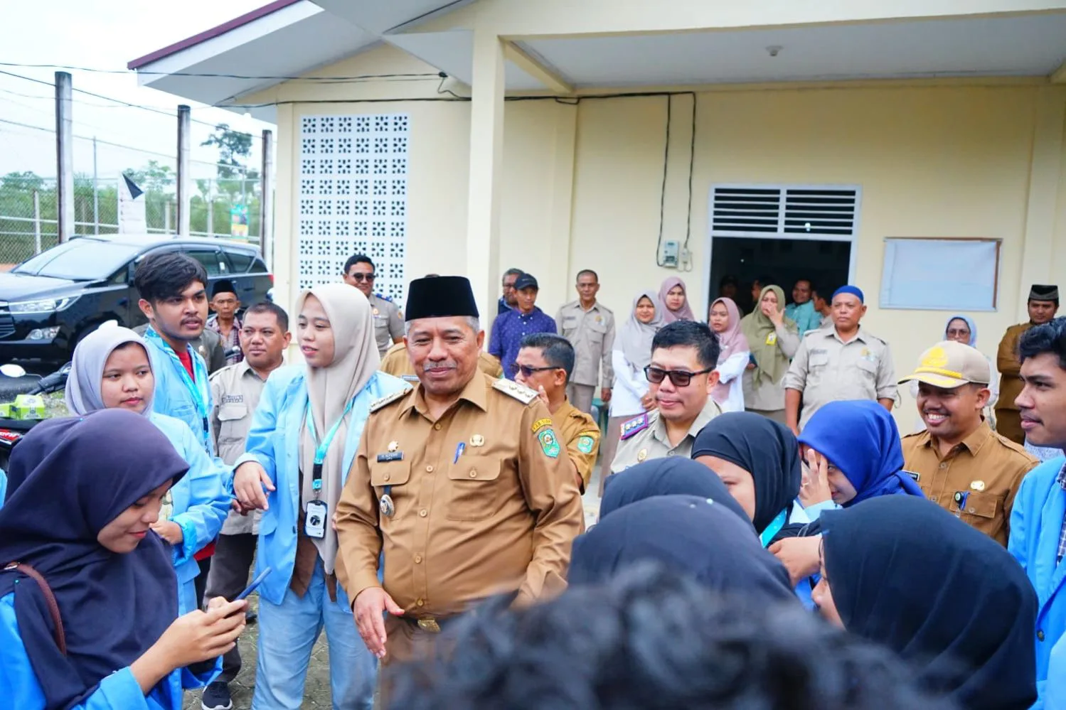 1.299 Mahasiswa Universitas Riau Kukerta di Kabupaten Siak, Alfedri : Semoga Betah