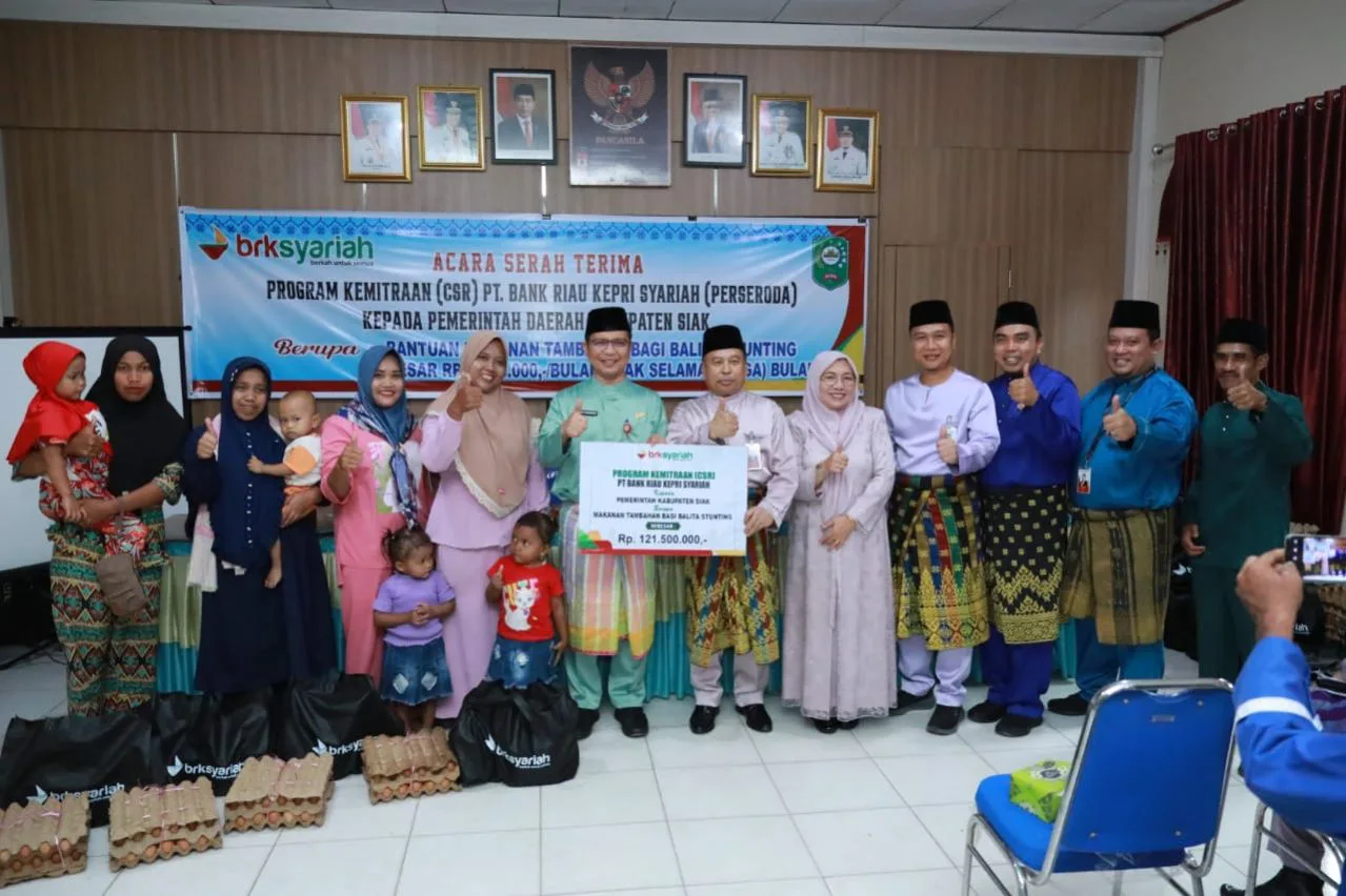 30 Balita Stunting di Tumang Dapat Bantuan Makanan Tambahan, Benny : Manfaatkan dengan Baik
