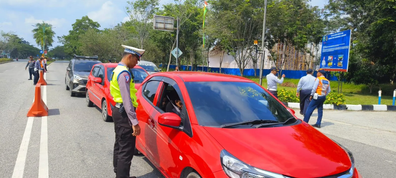 6.579 Pengendara Ditilang, 18.510 Diberikan Teguran Selama Dua Pekan Operasi Zebra 2023 di Riau