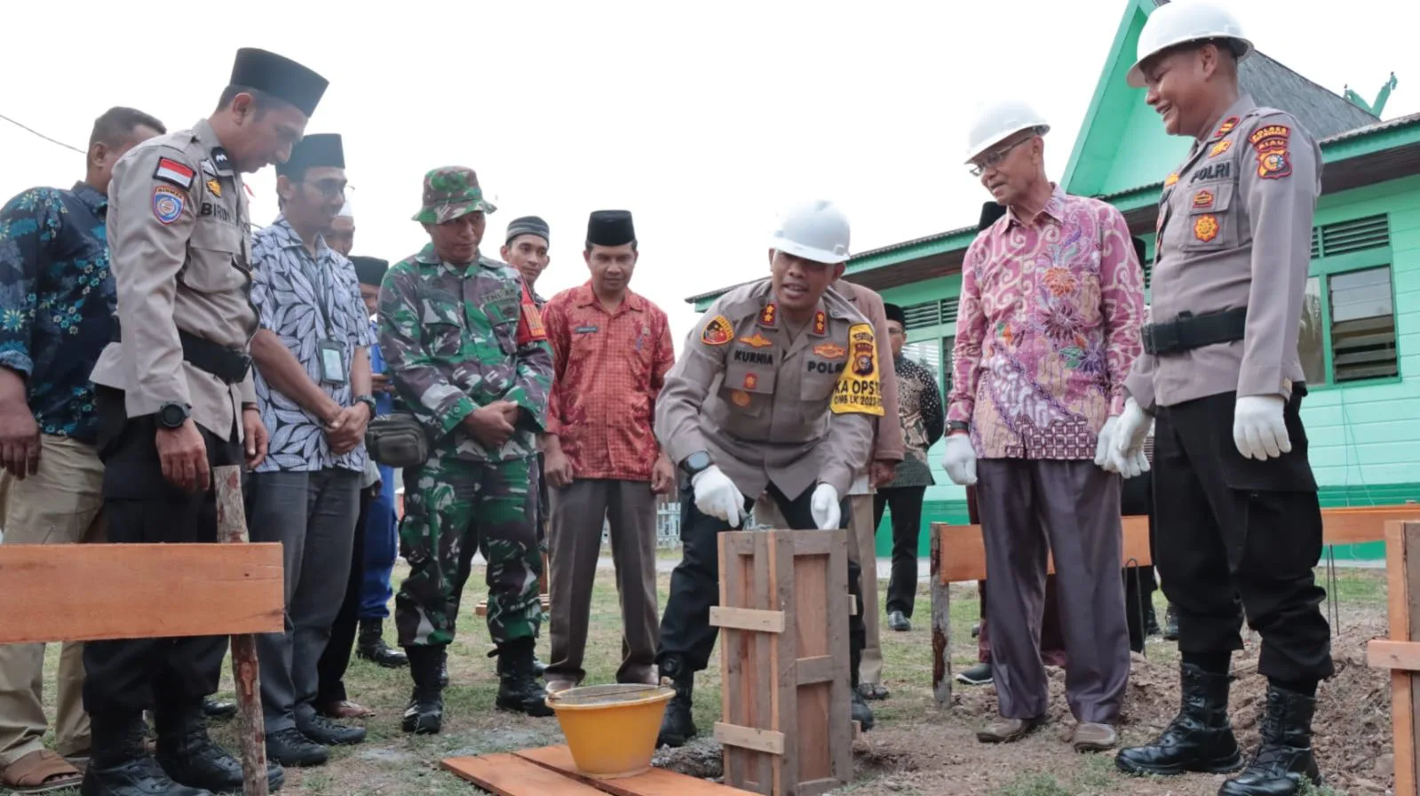 Akhirnya Pos Bhabinkamtibmas Desa Bokor Mulai Dibangun