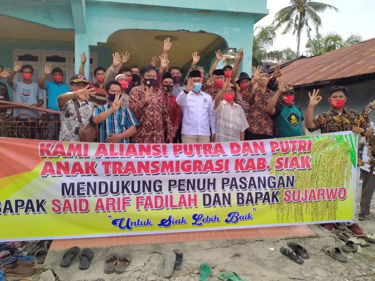Aliansi Anak Trans Kabupaten Siak Dukung PAS