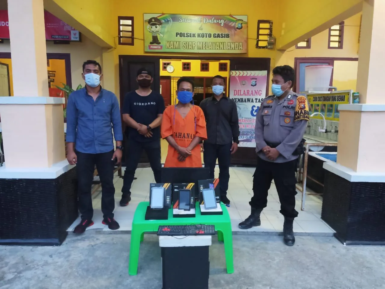 Bobol SDN 04 Buatan II, Oknum Guru ASN Dibekuk Polsek Koto Gasib