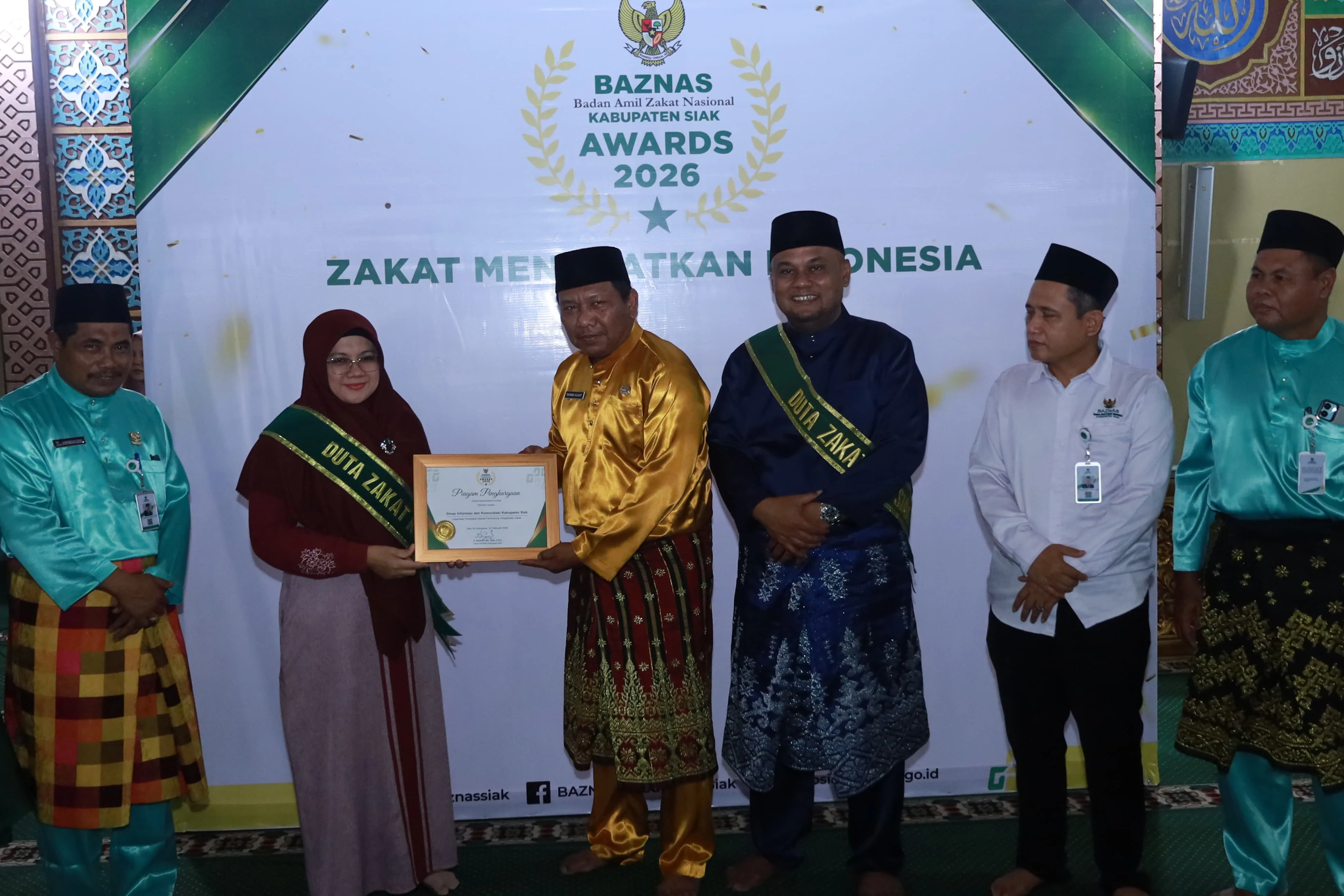 Bupati dan Wabup Siak Resmi Jadi Duta Zakat, Targetkan Pengelolaan Dana Lebih Terpusat