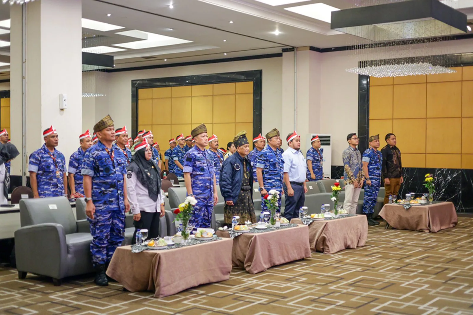 Bupati Siak Perkenalkan Direktur BSP Kepada 100 Pasis Seskoau A-65