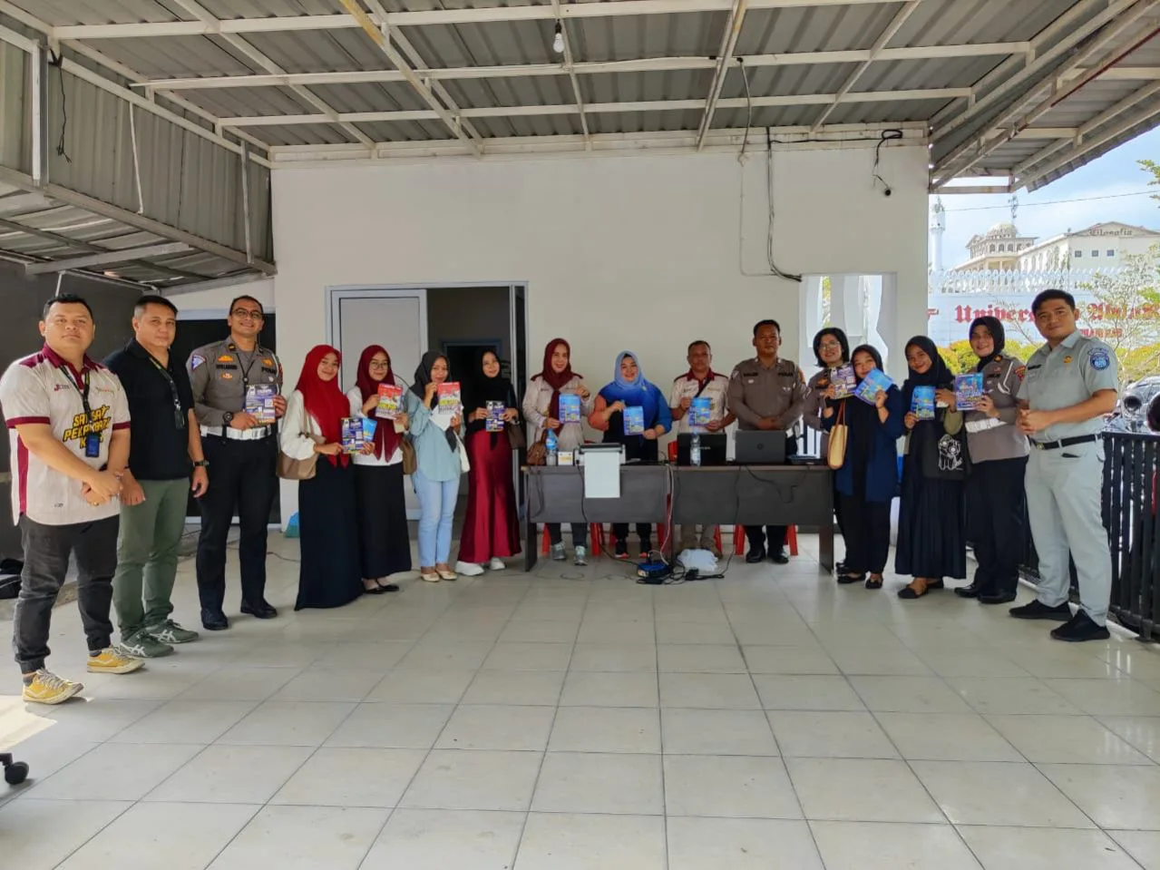Cooling System Ditlantas Polda Riau kembali mengajak para Wajib Pajak melalui Samsat Tanjak