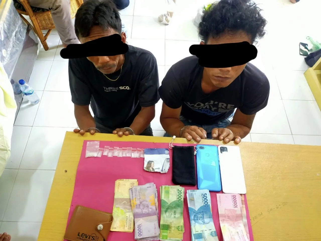 Diduga Edarkan Narkotika Jenis Sabu, Warga Tualang Ditangkap Polisi, Kasat : Ayo Perangi Narkoba