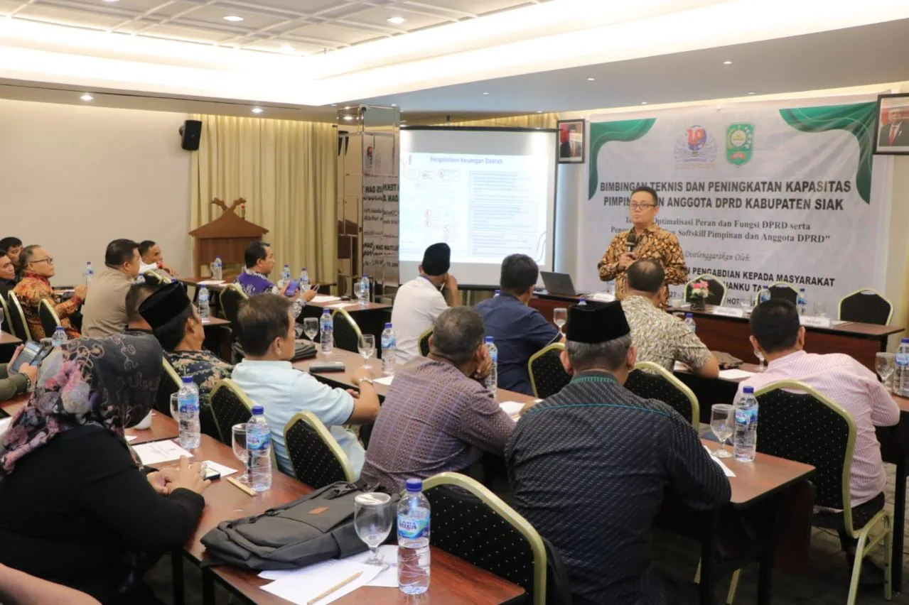 DPRD Kabupaten Siak Gelar Bimtek Guna Menjawab Semua Persoalan di Masyarakat