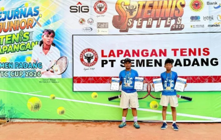 Dua Atlet Muda Siak Dominasi Kejurnas Tenis Junior, Bawa Pulang Enam Medali Emas