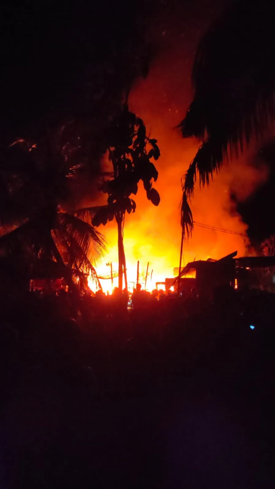 Dua Unit Rumah di Kampung Tengah Siak Terbakar, Satu Orang Meninggal Dunia