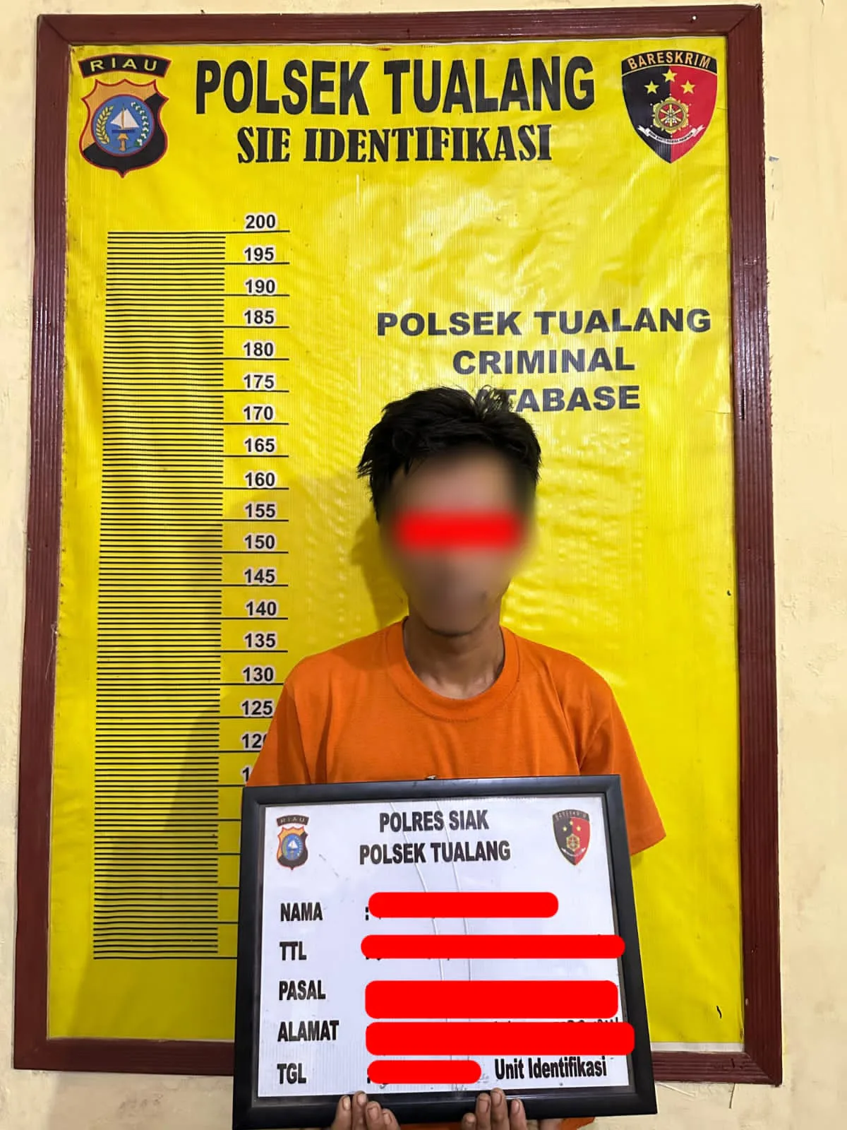 Gasak Dinamo di Belakang Kedai Kopi, Satu Pencuri di Tualang Diringkus Polisi