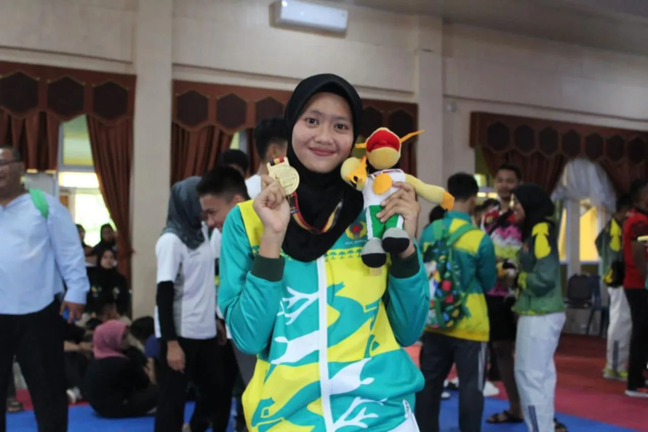 Ini Polwan Cantik Bripda Indria Larasati, Raih Prestasi di Kancah Nasional