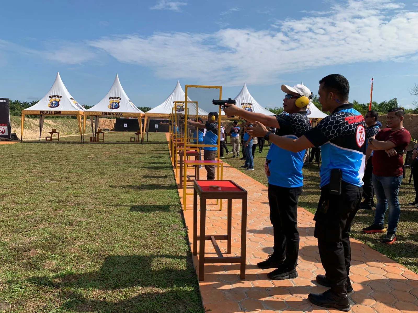 Ketua DPRD Kabupaten Siak Apresiasi Terlaksananya Event Lomba Menembak Yang Digelar Polres Siak