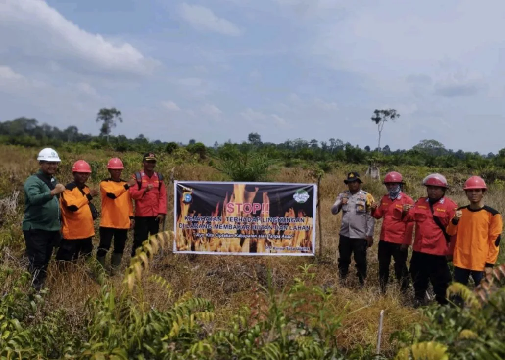 Komitmen Cegah Terjadi Karhutla, PT KTU Gelar Patroli Gabungan