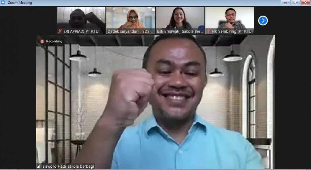 Kontribusi Dalam Dunia Pendidikan, PT KTU Gelar Training Komite Bisa Secara Virtual