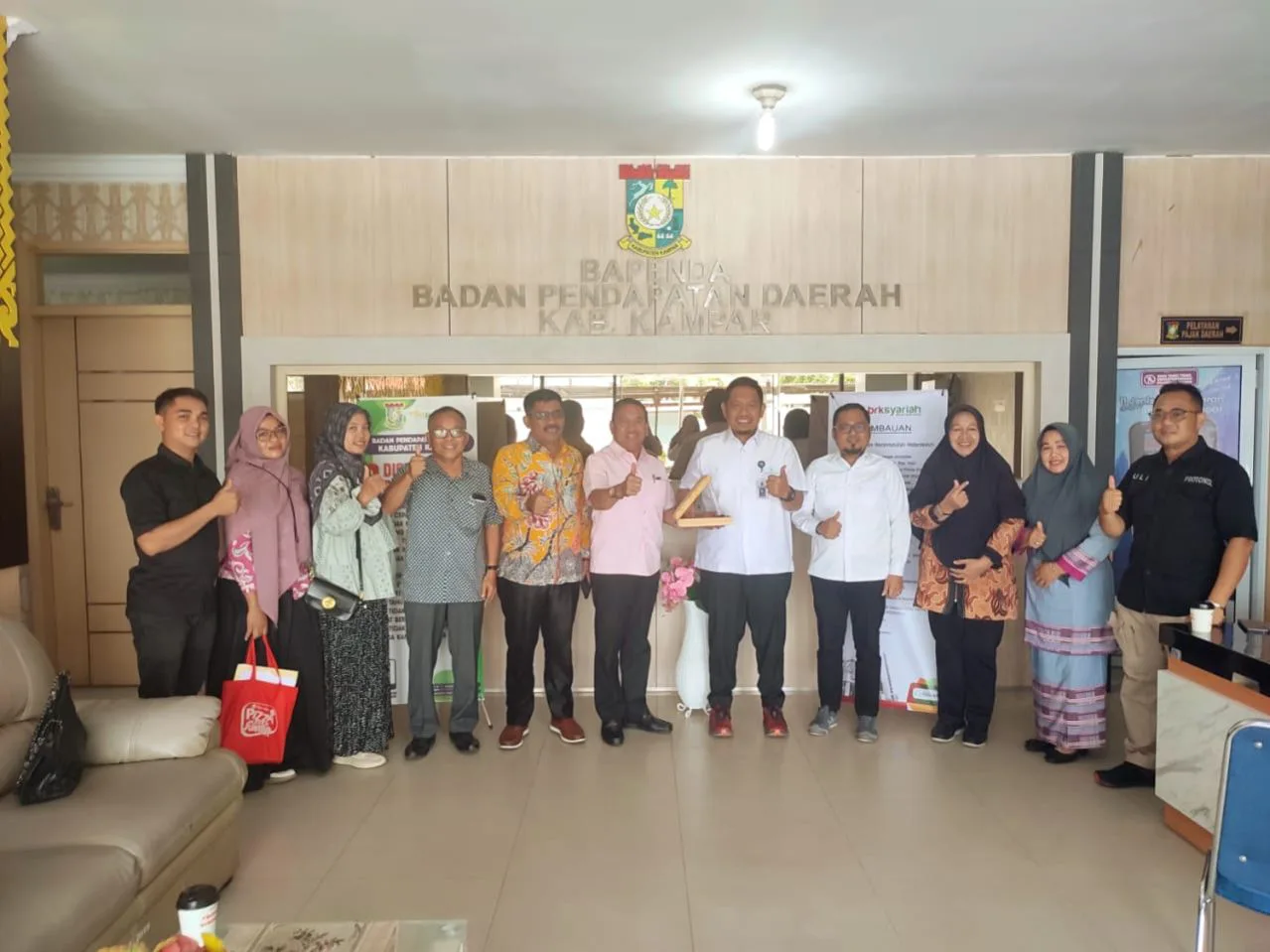 Kunker ke Bapenda dan DPRD Kampar,  Pansus A DPRD Siak Bahas Peraturan Daerah terkait Pajak dan Retribusi