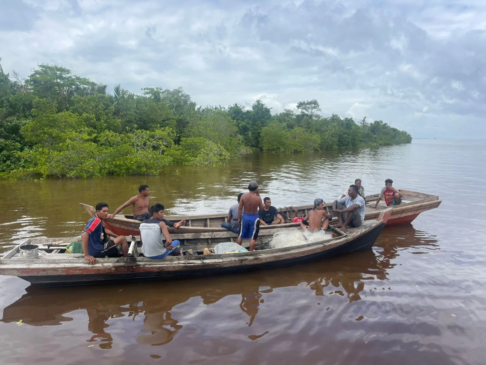 Lagi Rakit Sagu, Warga Meranti Diterkam Buaya di Tanjung Pal Siak