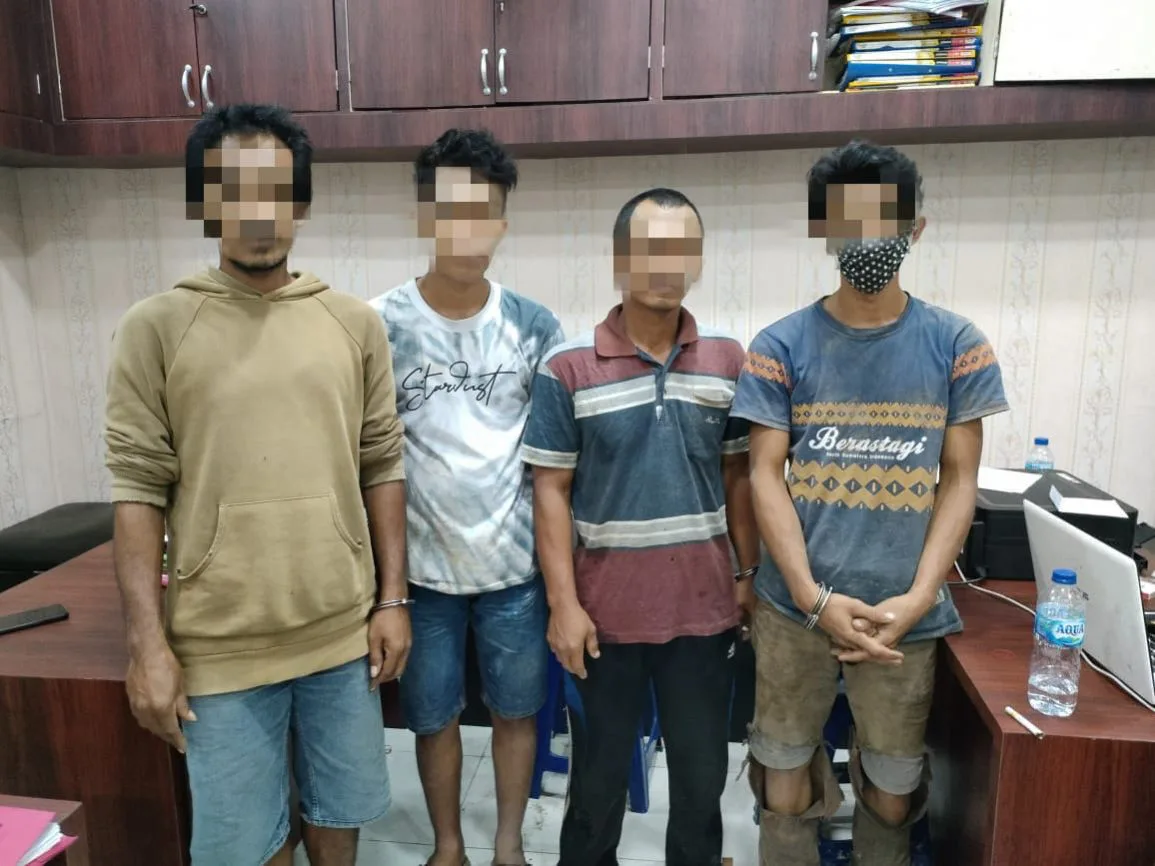 Maling Pipa Chevron, Kawanan Maling Tertangkap