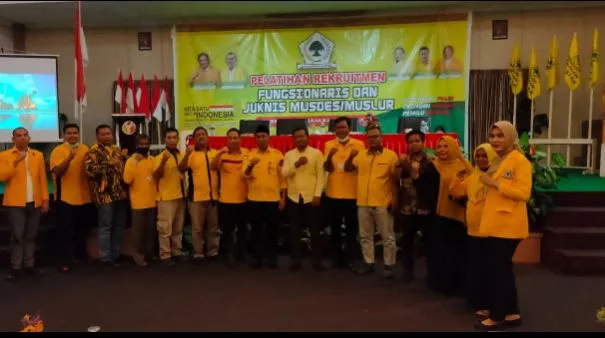 Mantapkan Menuju 2024, Golkar Siak Gelar Pelatihan Kader