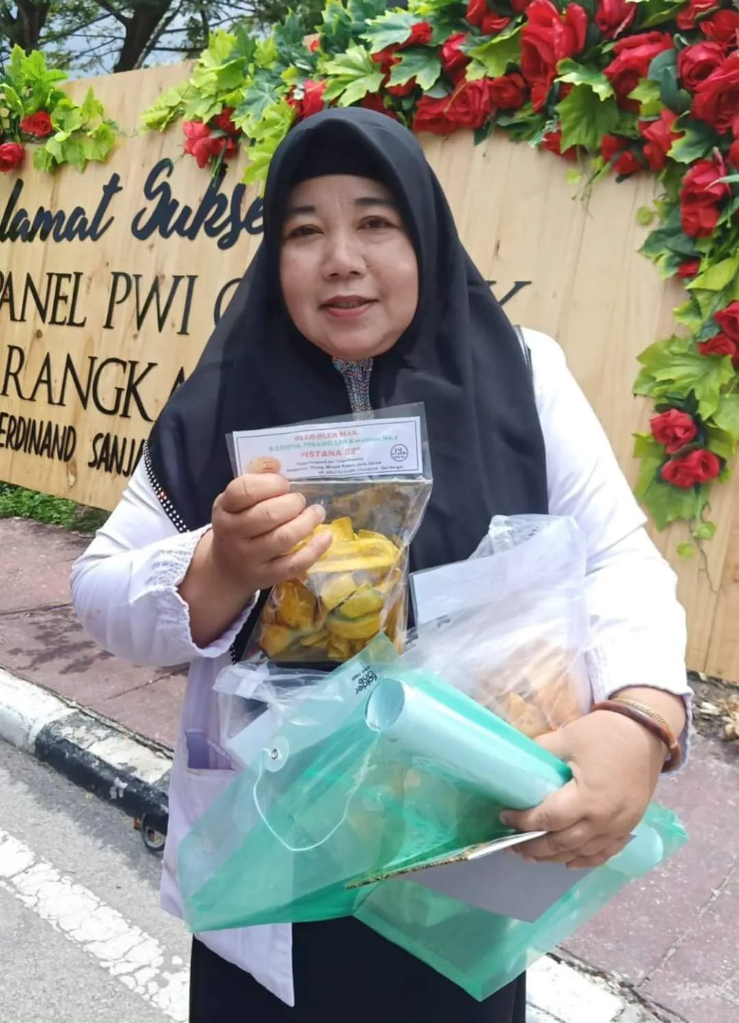 Menang  Telak, Siti Aminah Raup 705 Suara pada Pilpung 2021 di Kampung Banjar Seminai Dayun