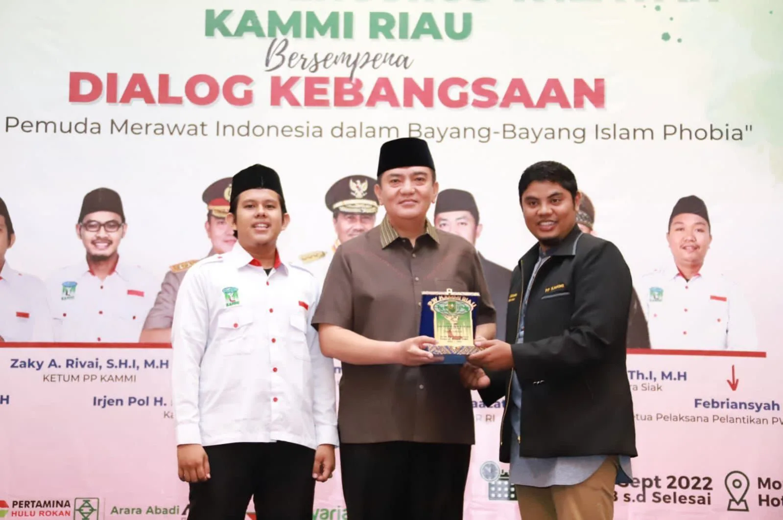 Pesan Kapolda Riau Iqbal untuk Pengurus KAMMI