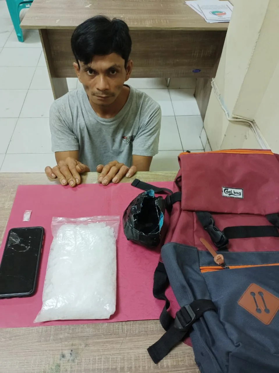 Polres Siak Amankan Diduga Gembong Narkoba, Setengah Kilo Sabu Diamankan
