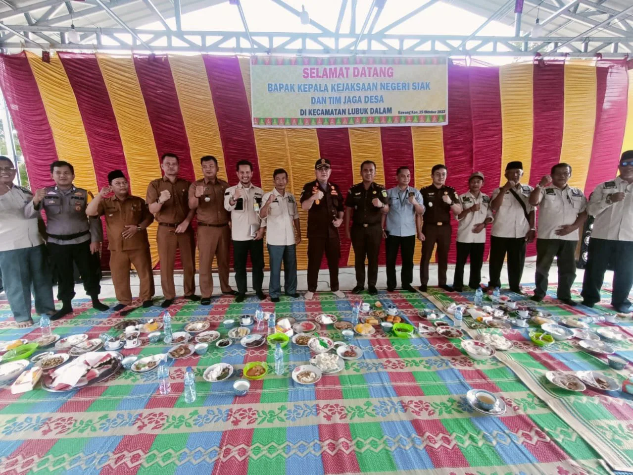 Program Jaga Kampung, Kajari Siak Ingatkan Penghulu di Lubuk Dalam Tentang Kelola Dana Desa