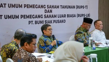 PT Bumi Siak Pusako Gelar RUPS Tahunan dan RUPS Luar Biasa, Tetapkan Direktur Baru untuk Perkuat Kinerja Perseroan