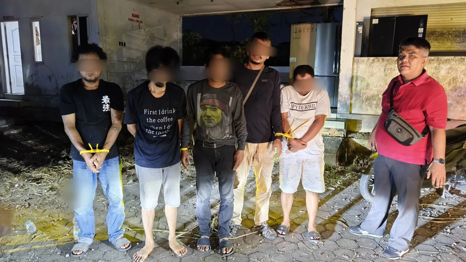 Respons Cepat Layanan Polisi 110, Polda Riau Ungkap Dugaan Pesta Narkotika di Pekanbaru