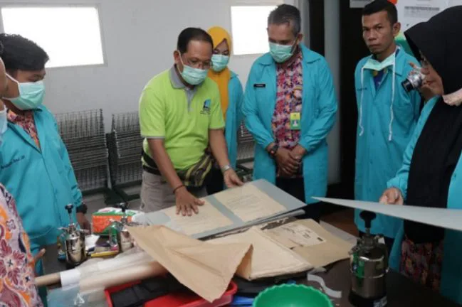 Sebanyak 68.831 Dokumen Penting Sejarah Kerajaan Siak Direstorasi