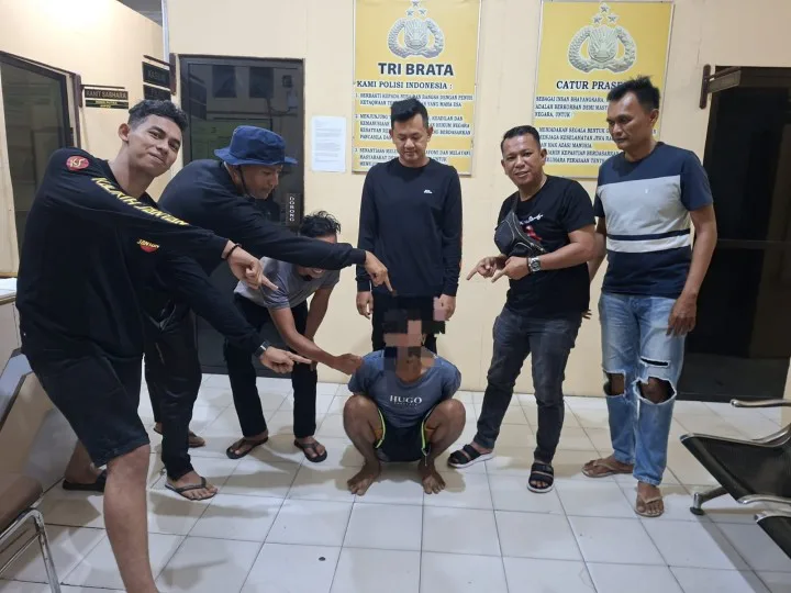 Sempat Kabur saat Ditangkap, Pemuda Sungai Apit Siak  Akhirnya Dicokok Polisi