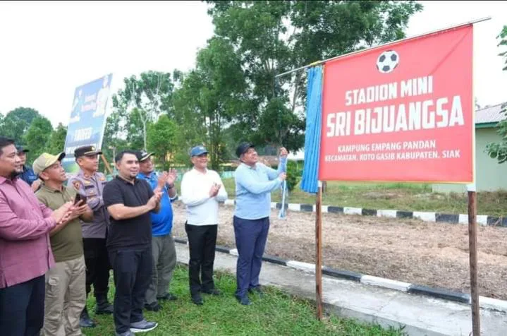 Stadion Mini Sri Bijuangsa Telah Dibangun, Fairus : Semoga Melahirkan Bibit-Bibit Atlet dan Atletik dari Kecamatan Koto Gasib