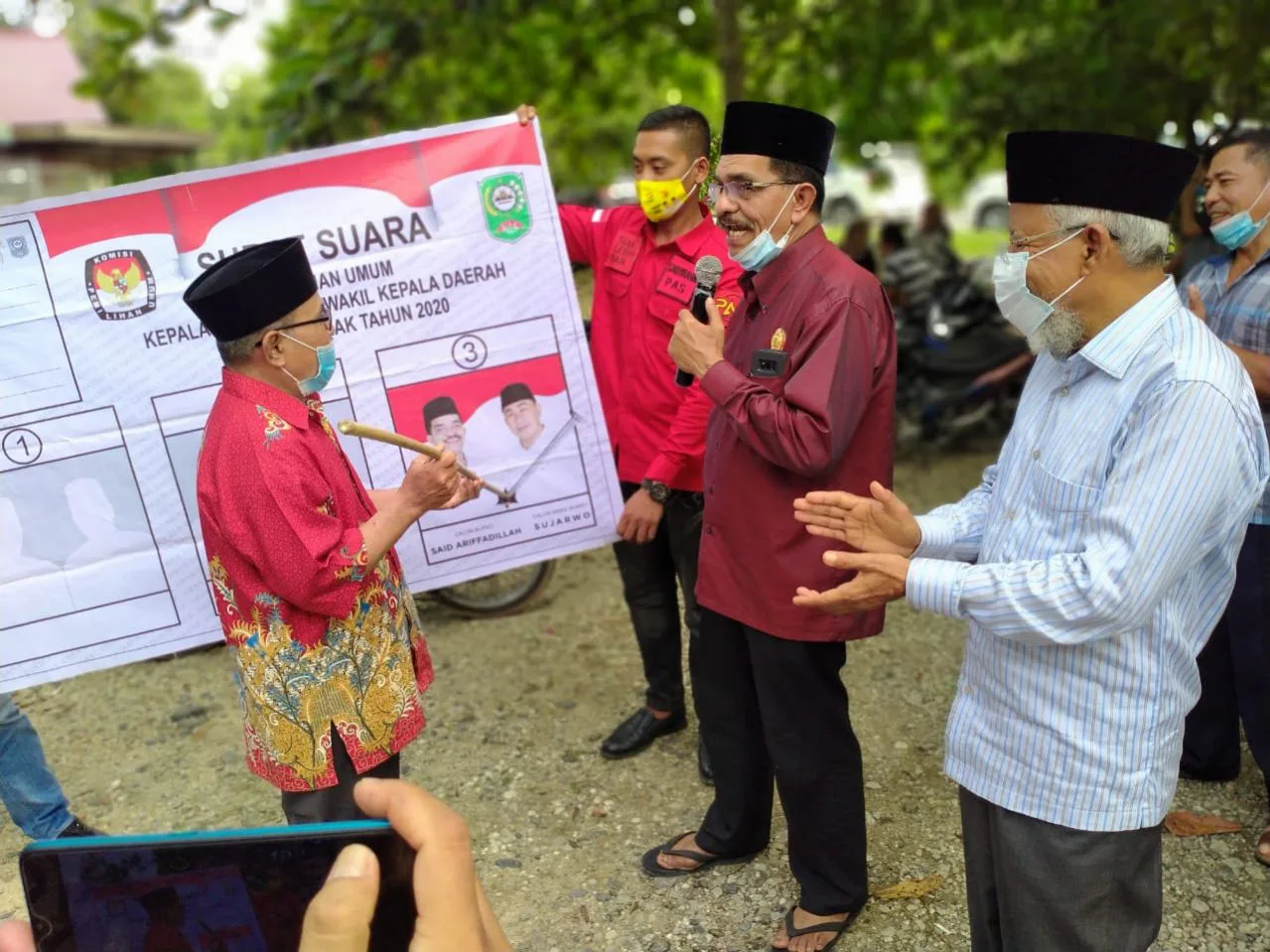 Wan Abubakar Ajak Masyarakat Siak Menangkan Arif-Jarwo