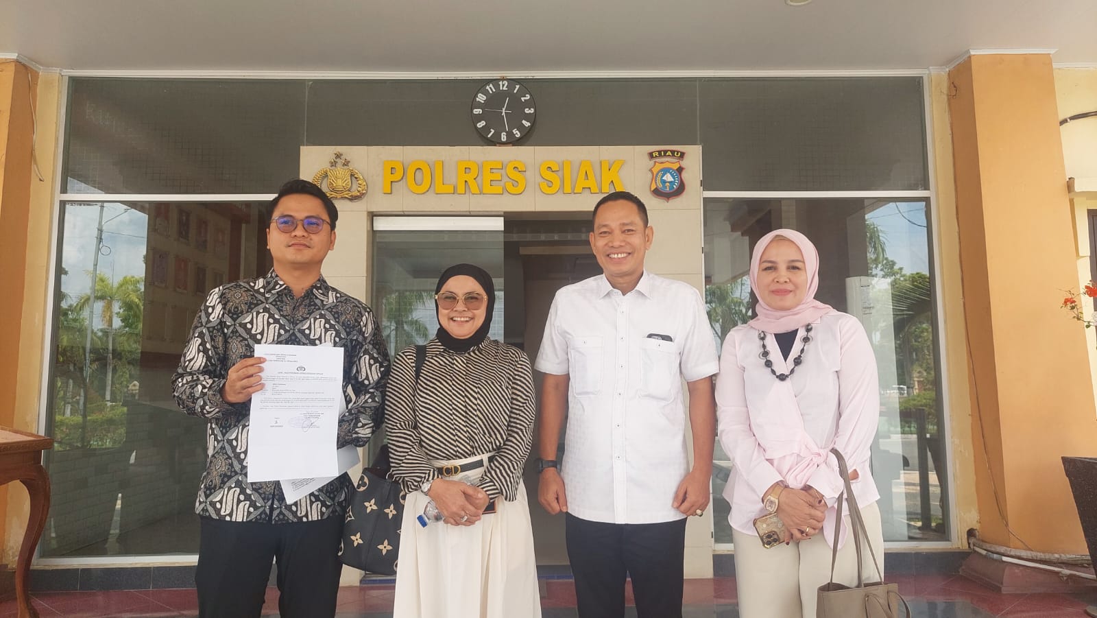 Ketua DPRD Siak Laporkan Dugaan Pencemaran Nama Baik ke Polisi