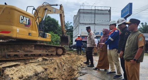 Komitmen PT BSP Bantu Perbaikan Gorong-gorong Penyebab Banjir di Sabah Auh