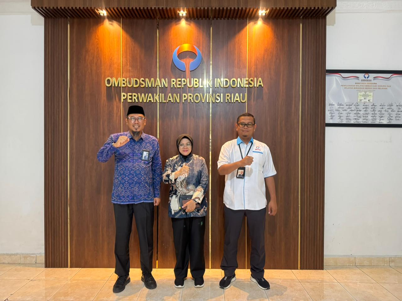 Pemkab Siak dan Ombusdman Riau Sepakat Tingkatkan Kualitas Layanan Publik