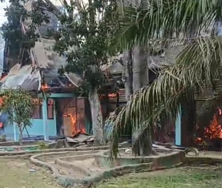 SDIT Nurul Yakin Dayun Terbakar, Fasilitas Kantor Ludes