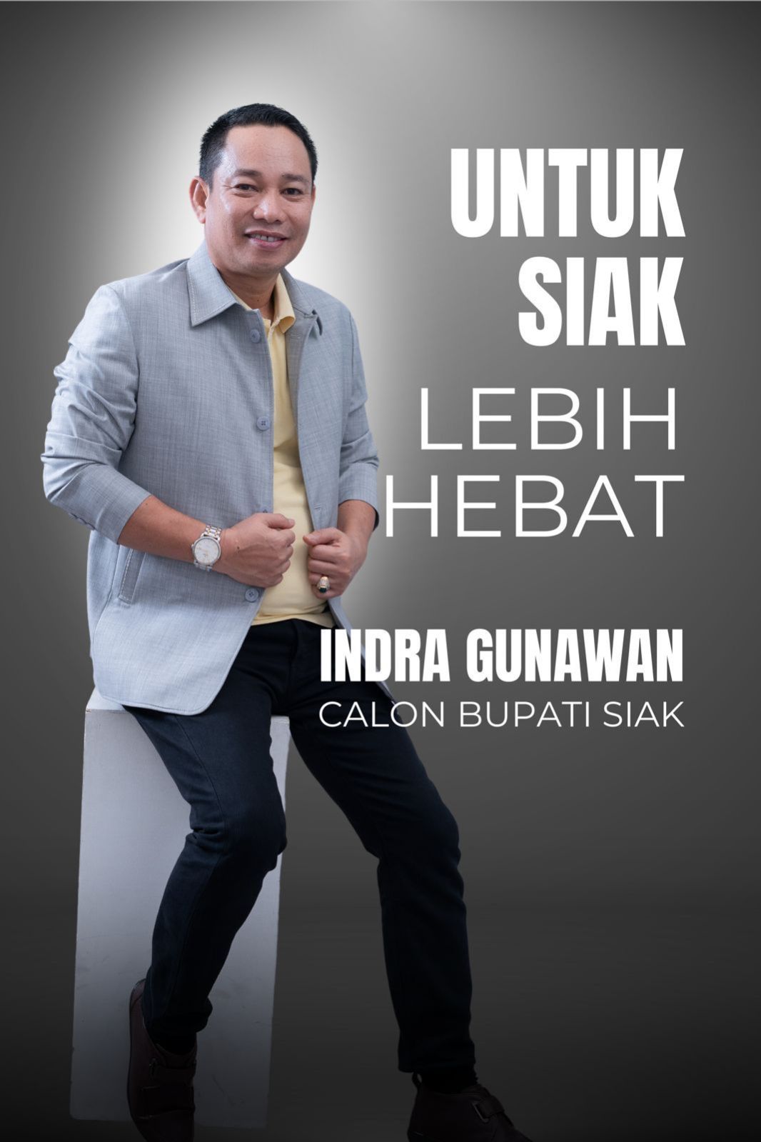 Semerbak Nama Ketua DPRD Siak Indra Gunawan, Membawanya Maju Jadi Kandidat Calon Bupati