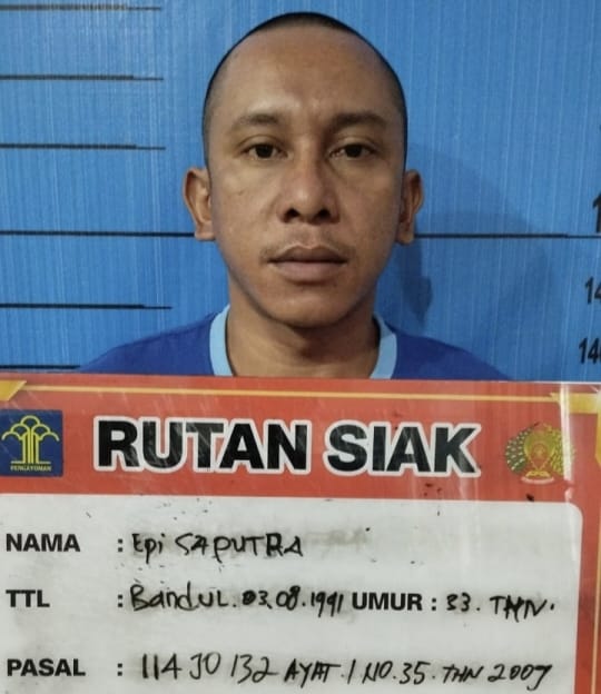 Tiga Tahanan Narkoba Kabur Dari Rutan Siak
